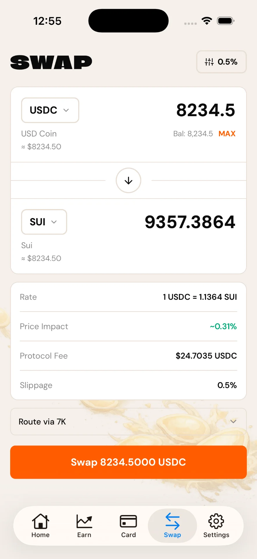 Self-Custodial Wallet